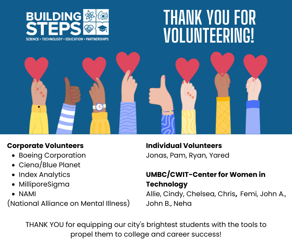 WE thank you for volunteering-1